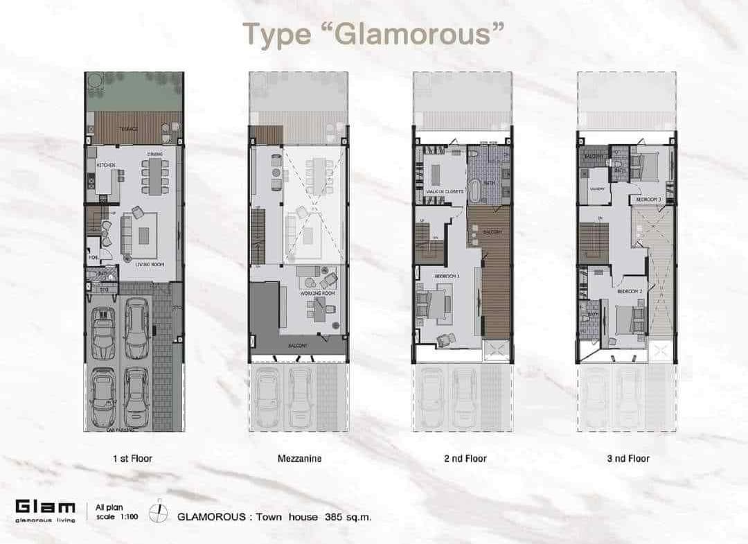 Glam Glamorous Living Townhome (Chokchai 4)