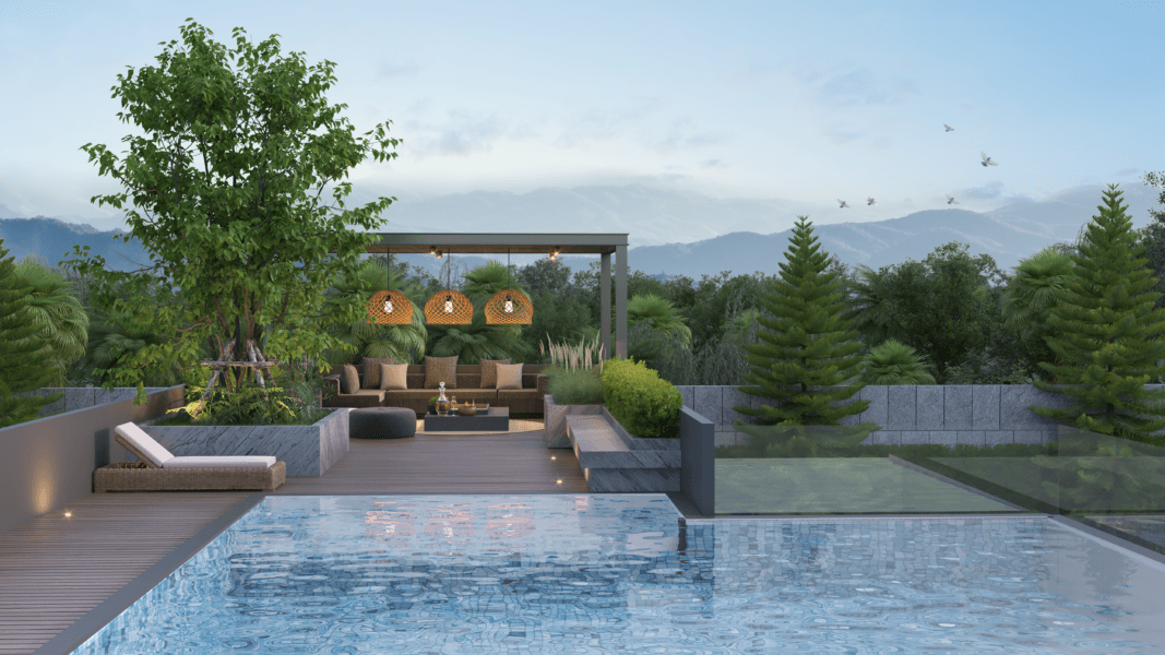 Harmony Hills Villas Pattaya (Luxurious 3-storey villa with a swimming pool)